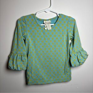 Matilda Jane Girls Size 2 Babbling Brook Secret Fields T Shirt